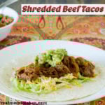 Shredded Beef Tacos | realmomkitchen.com