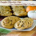 Pumpkin Chocolate Chip Cookies | realmomkitchen.com