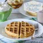 Buttermilk Waffles | realmomkitchen.com