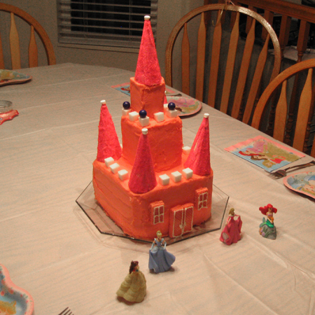 Princess Castle Cake and a giveaway