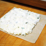 homemade manicotti using large square wraps