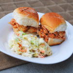 picture of pulled chicken slider sandwiches