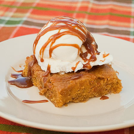 Pumpkin Brownie Sundae