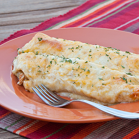 Flashback Friday – Honey Lime Chicken Enchiladas
