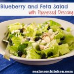 Blueberry & Feta Salad | realmomkitchen.com