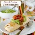 Baked Chicken Chimichangas | realmomkitchen.com