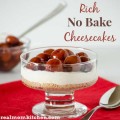 Rich No Bake Cheesecakes | realmomkitchen.com
