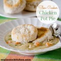 Slow Cooker Chicken Pot Pie | realmomkitchen.com