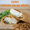 Asian Chicken Salad Wraps | realmomkitchen.com
