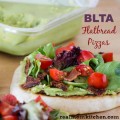 BLTA Flatbread Pizzas | realmomkitchen.com