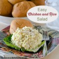 Easy Chicken and Rice Salad | realmomkitchen.com