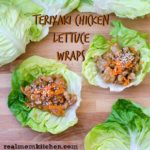 Teriyaki Chicken Lettuce Wraps | realmomkitchen.com