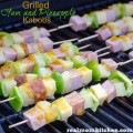 Grilled Ham and Pineapple Kabobs | realmomkitchen.com