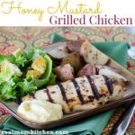 Honey Mustard Grilled Chicken | realmomkitchen.com