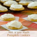 Melt In Your Mouth Pumpkin Cookies | realmomkitchen.com