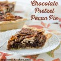Chocolate Pretzel Pecan Pie | realmomkitchen.com