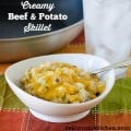 Creamy Beef and Potato Skillet | realmomkitchen.com