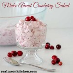 Make Ahead Cranberry Salad | realmomkitchen.com