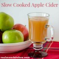 Slow Cooked Apple Cider | realmomkitchen.com