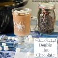 Slow Cooked Double Hot Chocolate | realmomkitchen.com