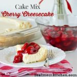 Cake Mix Cherry Cheesecake l| realmomkitchen.com