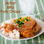 Skillet BBQ Pork Chops | realmomkitchen.com