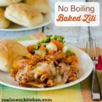 No Boiling Baked Ziti | realmomkitchen.com