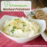 Parmesan Mashed Potatoes l| realmomkitchen.com