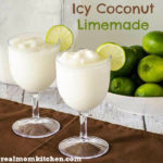 Icy Coconut Limeade | realmomkitchen.com