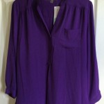 stitch fix 22 purple blouse | realmomkitchen.com
