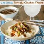 Slow Cooker Teriyaki Chicken Thighs | realmomkitchen.com