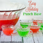 Easy Holiday Punch Base | realmomkitchen.com #Dole #KingofJuices