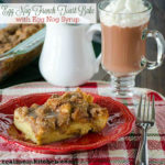 Egg Nog French Toast Bake | realmomkitchen.com