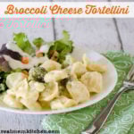 Broccoli Cheese Tortellini | realmomkitchen.com