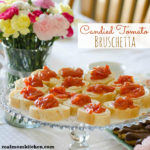 Candied Tomato Bruschetta | realmomkitchen.com