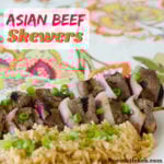 Asian Beef Skewers | realmomkitchen.com