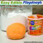Easy Edible Playdough | realmomkitchen.com