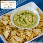Bush's Classic Hummus Made Easy with Pesto | realmomkitchen.com