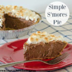 Simple Smores Pie | realmomkitchen.com