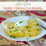 Sour Cream Skillet Enchiladas | realmomkitchen.com