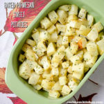 Baked Parmesan Sweet Potatoes | realmomkitchen.com
