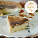 Sugar Cream PIe | realmomkitchen.com