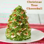 Christmas Tree Cheese Ball | realmomkitchen.com