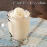 Cider Hot Chocolate | realmomkitchen.com