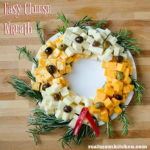 Easy Cheese Wreath | realmomkitchen.com