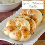 Garlic Parmesan Rosettes | realmomkitchen.com