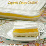 Lemon Layered Dessert | realmomkitchen.com