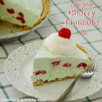 Frozen Cherry Limeade Pie | realmomkitchen.com
