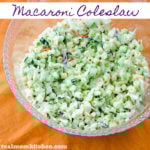 Macaroni Coleslaw | realmomkitchen.com