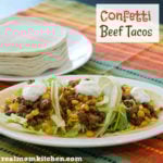 Confetti Beef Tacos | realmomkitchen.com